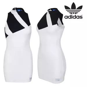 [아웃도어스/아디다스]아디다스 여성 오리지널 EQT 메쉬 드레스 슬림핏 민소매 원피스-BK6193