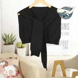 모던 블랙 숄 어깨 스카프 심플 레이어드 에어컨숄 어깨숄 숄더스카프 레이어드룩