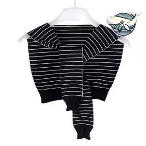 여름 필수 아이템 스트라이프 숄 블랙 머플러 어깨숄 숄더스카프 레이어드숄 니트스카프