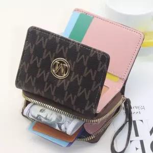 세련한 여성 반지갑 카드지갑 동전지갑 지퍼형 지갑 고급형지갑 가죽반지갑 카드반지갑