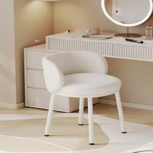 카페 화장대의자 등받이 거실 미용실 좌석 인테리어 벨벳 모던체어 북유럽