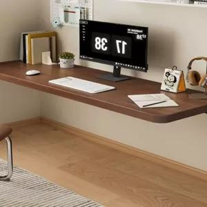 접이식 테이블 벽걸이 공간활용 폴딩 원목 컴퓨터 가정용 원룸 멀티