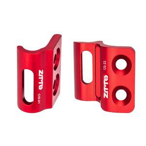 ZTTO 도로 자갈 자전거 브레이즈 온 프론트 변속기 시트 체인 가이드 어댑터 다이렉트 마운트 CG21 CG22 카본 프레임 라이트용