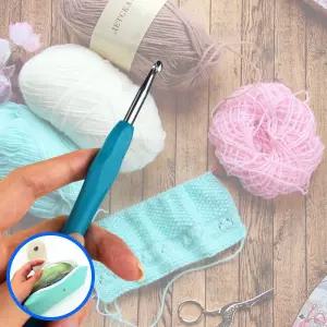 MF06 코바늘세트 필통형 뜨개질 도구 11종 파우치 소품포함 레이스코바늘 뜨개질도구세트 뜨개바늘