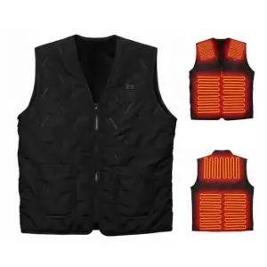 기모안감 발열조끼 겨울 방한 열선 열조끼 작업복 열선조끼 작업