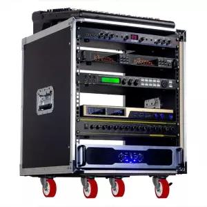 방송 랙케이스 음향장비 이동식 캐비닛 무대 앰프 콘솔 보관함 수납 하드케이스