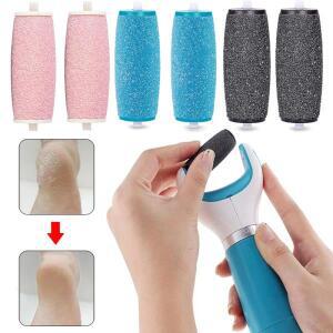 프로 페디큐어 풋 케어 도구에 대한 8 Pcs 교체 롤러 헤드 Scholls 피트 전자 발 파일 스킨 리무버