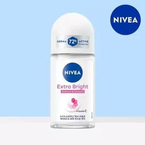 [니베아] 데오드란트 롤온 엑스트라 브라이트 50ml 1개