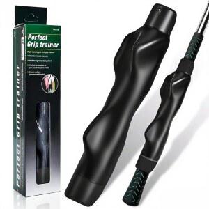 올바른 손 자세를 위한 골프 그립 트레이너 오른손잡이 훈련 보조 연습 키트 클럽용 스윙 일관성 향상을