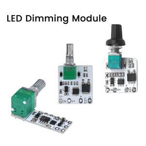 DC3.7-24V LED 정전압 조광기 모듈 라이트 스트립, 스위치 보드, 밝기 조정, 광고 단어 박스