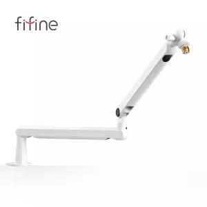 마이크받침대 거치대 스탠드 FIFINE 마이크 붐 암 데스크 걸이 걸게 클램프 로우 게임용 케이블 보관함-화
