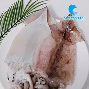 촉촉한 손질오징어 1kg/9-15마리