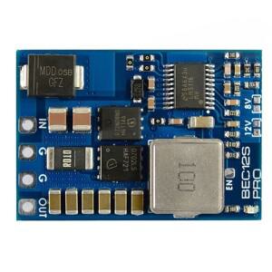 MATEK BEC12S-PRO 모듈 9-55V ~ 5V/8V/12V-5A RC 비행기 FPV-AT30용 과전류 보호 자체 복구 기능