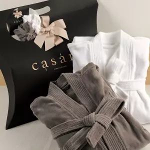 호텔 로브 순면 샤워가운