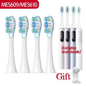 샤오미 미지아 소닉 스윕 쿠션 케어 칫솔 프로 전동 헤드 MES609/MES610 밀봉 패키지 브리슬 노즐