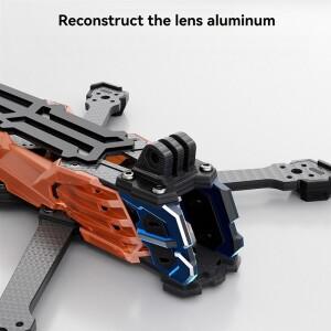 GEP-Vapor-D O4 Pro 프레임 드론 키트 RC FPV 쿼드콥터 헬리콥터 교체 부품용 탄소 섬유 프레임-A82Z