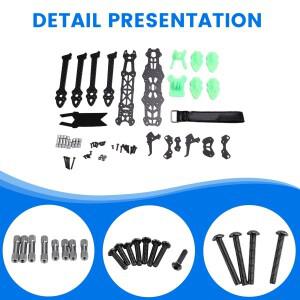 MARK4-HD 마크 4 HD 5인치 240mm FPV 프레임 키트 탄소 섬유 (5mm 암 포함) O3 FPV 레이싱 드론 쿼드콥터