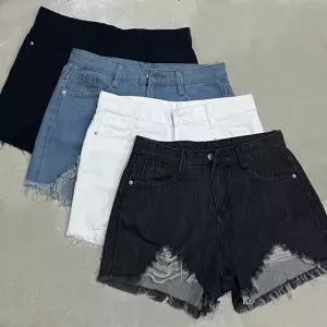여자 찢어진 면 반바지 하이웨스트 팬츠 4color 숏팬츠 여성 워터밤 데님 여름 핫팬츠