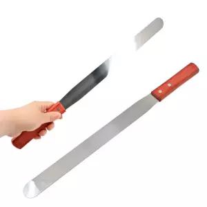 우드핸들 스패츌라(특대)10개 425mm 크림나이프버터 버터칼 베이킹주걱 생주걱 츄라 츌라 츌러 튜라 튤라