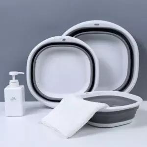 접이식 욕실 세면대야 접이형 세수대야 접이식 물받이 욕실용
