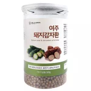헬로우그린 국내산 여주 돼지감자 환 300g(통)