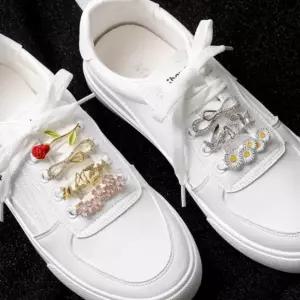 신발끈 악세사리 운동화끈 보석 장식 코사지 클립 슈레이스 고무 신발끈묶기 슈즈레이스