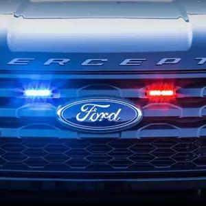 차량 경광 안전등 12V 싸이키 비상등 10기능 LED 차량비상등 차량용led경광등