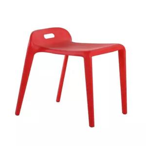 야외용 스툴 의자 플라스틱 간이의자 야외용의자 업소용 보조 등받이 접이식 낮은