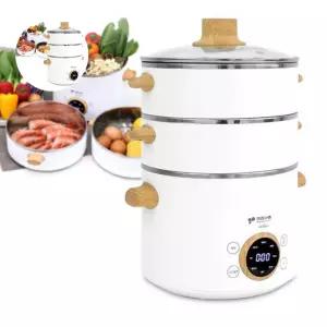 전기쿠커 키친아트2535 멀티 찜기 3단분리세척