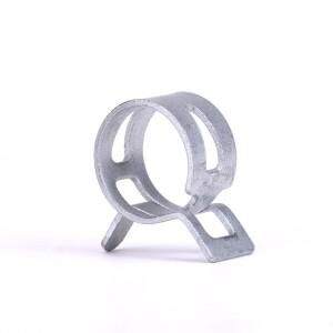 65MN 망간강 Dacromet 코팅 스프링 호스 클램프 내부 직경 5mm-22mm 고강도 탄성 강철 버클 워터 파이프 후