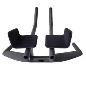 2025  15도 스페이서 로고 없음 에어로 탄소 섬유 트라이 애슬론 자전거 핸들 바 TT HB095 왼쪽 및 오른쪽