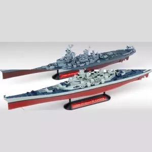 2차대전 미국 해군 전함 스냅방식키트 프라모델 남자아이장난감 초등여아 군함모형