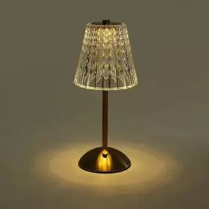 무선 크리스탈 테이블 스탠드 램프 인테리어조명 WFLORVD