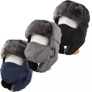 방한모자 방한모비니 바라클라바 방한모+마스크 플러쉬방한모자