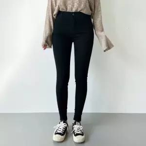 여자 신축성 좋은 기모 슬림 스키니 팬츠