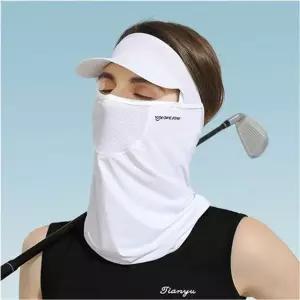 쿨링 캡 바라클라바 일체형 모자 전면마스크 커버 페이스 스카프