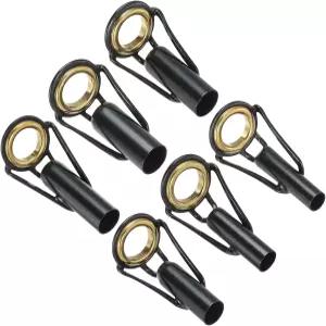 소금물 민물 낚시를 위한 PATIKIL 낚싯대 팁 수리 키트 스테인리스 스틸 폴 링 가이드 교체품