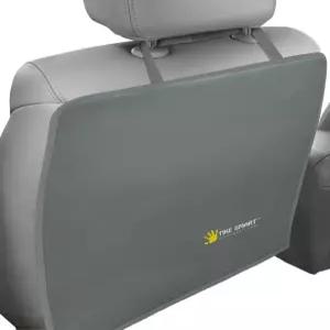 티크 스마트 럭셔리 클린 엣지 킥 매트 - 보이지 않는 스트랩과 단단한 가장자리가 있는 시트 백 프로텍터