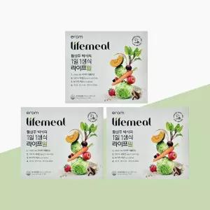 이롬 황성주 박사의 1일 1생식 라이프밀 30g x 14포 x 3박스 식사대용 선식 뉴밀