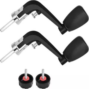 바이브도르 2PCS 낚시 손잡이 회전 릴 교체 고무