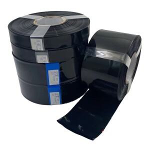 1KG 검정색 PVC 열 수축 튜브 18650/21700/26650/32650 배터리 필름 절연