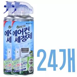 산도깨비 에어컨세정제 스프레이 330ml, 24개
