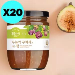 복음자리 무농약 무화과잼 대용량 350g X 20개 업소용 BNS