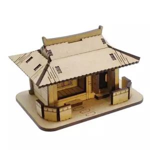 기와집 한옥 프라모델 나무 조립 건축 건물 모형 만들기 나무모형 나무조립모형 한옥조립모형 나무DIY조립