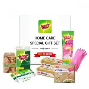 [셀러에이드]3M 브라이트 청소 용품 기프트 세트