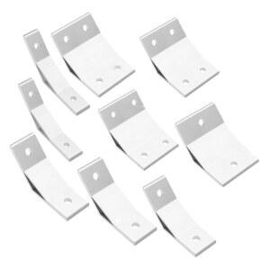 연결 조인트 알루미늄 프로파일 패스너 앵글 브래킷 커넥터 오래 지속되는 성능의 플랜지 너트가 있는 T-볼트