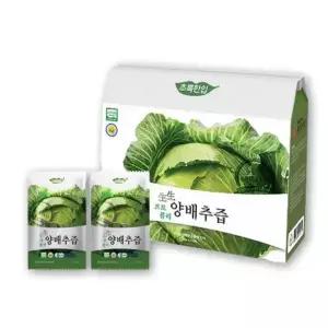 초록한입 국내산 유기농 브로콜리 양배추즙 110ml 30포