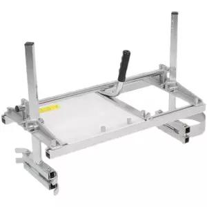 엔진톱 제재기 벌목 프레임 톱질 가이드 고정 목재