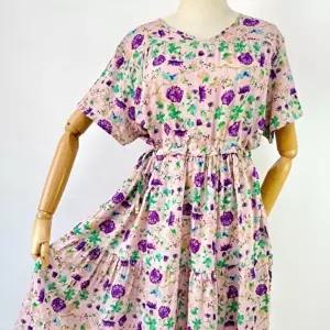 바캉스원피스 브이넥 반팔 원피스 바캉스 휴양지 허리 스트링 롱원피스