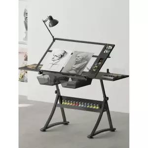그림 테이블 아트 작업대 이젤 드로잉 미술 거치대